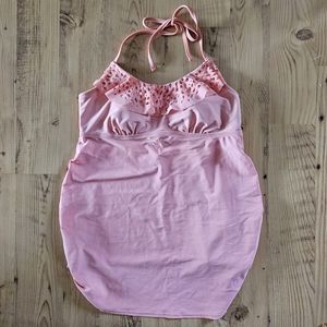 Liz Lange Maternity Women's Swim Tankini Top